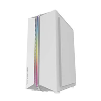 Darkflash DK151 LED computer case (white) + 3 RGB fans
