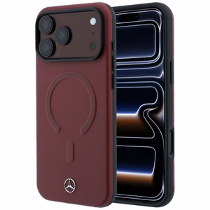Mercedes 3D MagSafe odinis dėklas, skirtas iPhone 17 Pro Max, tamsiai mėlynas
