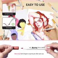 Akriliniai markeriai - flomasteriai ARRTX 30C, 30 spalvų, odos atspalvių