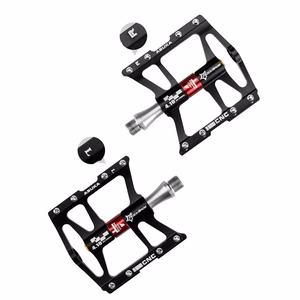 Rockbros JT410 4.10 dviračio pedalai su 4 guoliais – juodi