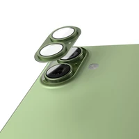 Etteri full camera lens guard for iPhone 17 green