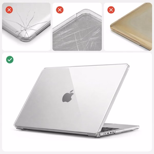 Tech-Protect Softshell dėklas MacBook Neo 13" 2026, skaidrus