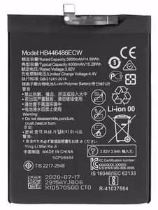 Akumuliatorius ORG Huawei P20 Lite 2019/P smart Z/Huawei Y9 Prime 2019 3900mAh HB446486ECW