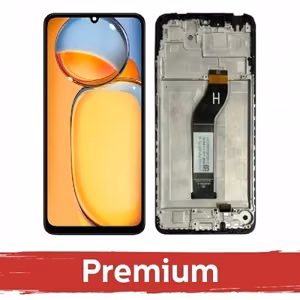 LCD Display Compatible With Xiaomi Redmi 13C 4G / Redmi 13C 5G / Poco C65 Black with Frame OEM