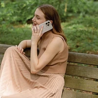 Uniq Coehl Terrazzo dėklas telefonui iPhone 14 Pro Max - smėlio