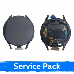 LCD дисплей совместимый Samsung R945 Watch 6 44mm с рамкой / Graphite / (Service Pack)
