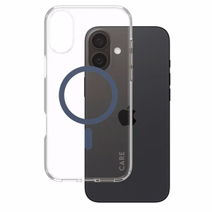 CARE by PanzerGlass Flagmano dėklas telefonui iPhone 16 Plus 6.7" mėlynas/mėlynas Magnetinis 1367