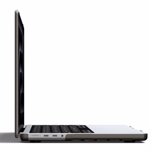 Spigen AirSkin dėklas, skirtas MacBook Pro 16" 2021 / 2023 / 2024 / 2025 / 2026 – pusiau skaidrus