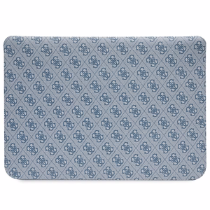 Guess 4G raštuotas dryžuotas 14" nešiojamojo kompiuterio dėklas - mėlynas