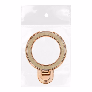 Telefono stovas CIRCLE GLITTER – lipnus – auksinis