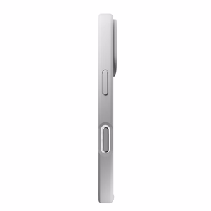 Puro Gradient Magnetinis silikoninis dėklas telefonui iPhone 16 Pro - sidabrinis