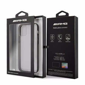 AMG Metalinis dažytas iPhone 12 Pro Max dėklas - skaidrus