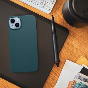 MATT dėklas telefonui IPHONE 16e (SE 4 2025) tamsiai žalias