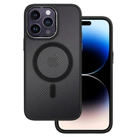 Tel Protect Magnetinis anglies dėklas telefonui Iphone 15 Pro juodas