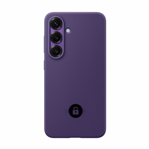 Dėklas "Silicone Cover" Samsung S938 S25 Ultra / violetinis / pakuotėje