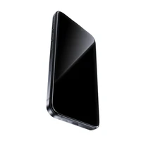 Apsauginis stiklas (m) Benks Glass Warrior safyro danga LS65 iPhone 16 Pro Max plonas kraštas - juodas (m)