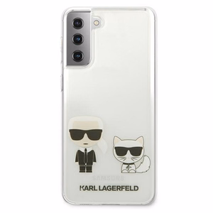 Karl Lagerfeld Karl&Choupette чехол для Samsung Galaxy S21+ - прозрачный