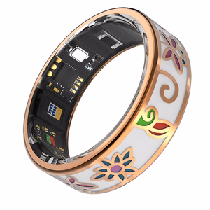 Forever Smartring Botanical SR-101 rožinis auksas dydis 8