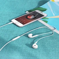 Borofone Earphones BM100 Max Fuente with microphone white