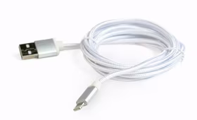 Gembird Lightning į USB2 laidas 1.8m sidabrinis
