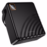 Išorinė baterija Power Bank Borofone BJ85 22.5W+PD20W 100000mAh juoda