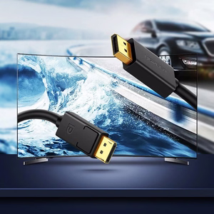Kabelis Ugreen DP102 DisplayPort to DisplayPort 1.0m juodas