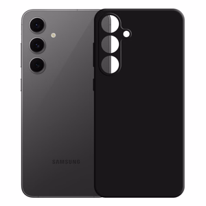 3mk silikoninis dėklas telefonui Samsung Galaxy S24 FE - juodas