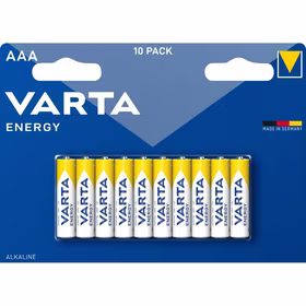 VARTA alkalinė baterija R3 (AAA) Energy 10 vnt.