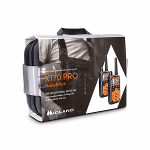 Портативные PMR-радиостанции MIDLAND XT70 PRO в кейсе