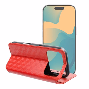 Flip case for iPhone 17 / 18 Cubic Book red