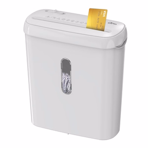 Media-Tech White Shredder MT223 – dokumentų ir mokėjimo kortelių smulkintuvas