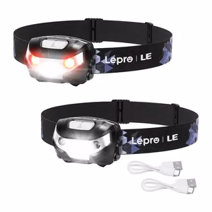 LEPRO 3200008-2 galvos žibintas, 2 vnt. pakuotė