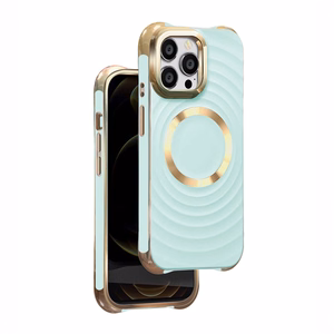 Circle Glam Magnetinis dėklas telefonui iPhone 14 Pro 6,1" mėtų