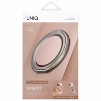 Uniq Gripfit 360 magnetinis laikiklis su atrama – rožinis / šviesiai rožinis