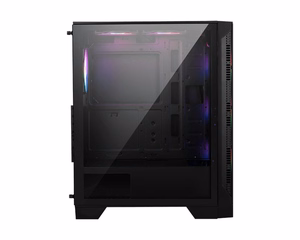 MSI MAG Forge 120A AIRFLOW „Midi Tower“ Juoda, Permatomas