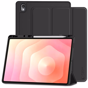 Tech-Protect SmartCase Pen dėklas Samsung Galaxy Tab S12+ 12.4" X840 / X846B, juodas