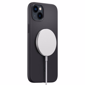 Spigen Silicone Fit Mag dėklas su MagSafe iPhone 14 Plus - juodas