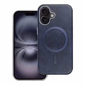 GENTLEMAN MAG COVER Dėklas telefonui, suderinamas su MagSafe, skirtas IPHONE 11 tamsiai mėlynas
