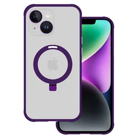 Tel Protect Magiškas Magnetinis Dėklas su stovu Iphone 13 violetinis