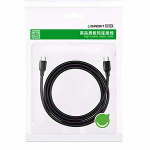Ugreen US286 USB-C - USB-C 3A 480Mb/s laidas 3m juodas