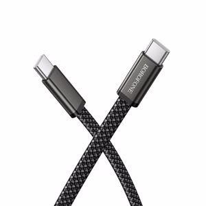 Borofone laidas BX124 Peace - Type C į Type C - PD 60W 1 metras juodas