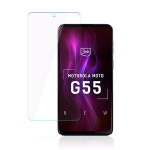 Hibridinis stiklas 3mk FlexibleGlass Motorola Moto G55 5G