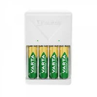 VARTA KIŠTUKINIS ĮKROVIKLIS 57657 + 4 x įkraunama baterija R6 (AA) 2100mAh