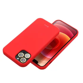 ROAR dėklas COLORFUL JELLY telefonui IPHONE 17 Pro rožinis (ryškiai rožinis)