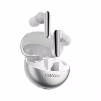 Bluetooth ausinės Essager "TWS" baltos (dvigubas triukšmo slopinimas / Bluetooth 5.3)