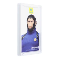 5D Mr. Monkey Armor kameros stiklas (karštas lenkimas) - Samsung Galaxy S24 Ultra / S25 Ultra juodas