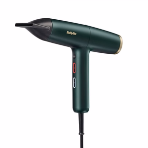 BaByliss Air Power Pro D6555DE – ионный фен 1700 Вт, зелёный/золотистый