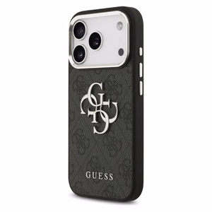 Guess 4G Big 4G Classic Logo dėklas telefonui iPhone 17 Pro Max - juodas