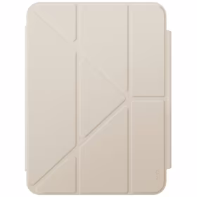 Uniq Camden Click dėklas planšetiniam kompiuteriui iPad Air 13" 2024 - beige