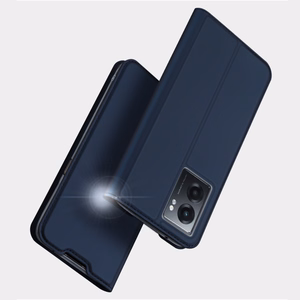 Dux Ducis Skin Pro dėklas su atvartu Realme Narzo 50A juodas